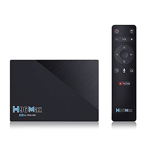 Doole H96 MAX RK3566 Smart TV Box Android 11.0 8K Media Player with BT Voice Control Set top Box (8G 128G)