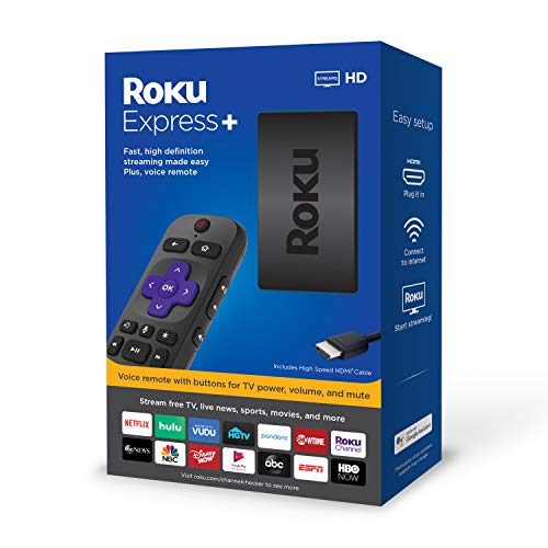 Roku Express+ HD Streaming Media Player with Voice Remote