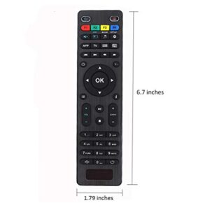 Amiroko Replacement Remote Control Compatible with MAG250 MAG254 MAG255 MAG256 MAG257 MAG260 MAG275 MAG349 MAG350 MAG351 MAG352 IPTV Set-Top Box Linux Tv Box - [Updated Version]