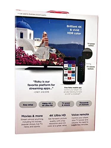 Roku Premiere+ 4K HDR Streaming Player (Renewed)