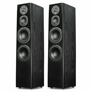 svs prime tower speakers – pair (premium black ash)