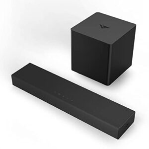 VIZIO 2.1 Home Theater Sound Bar with DTS Virtual:X, Wireless Subwoofer, Bluetooth, Voice Assistant Compatible, Includes Remote Control - SB2021n-J6