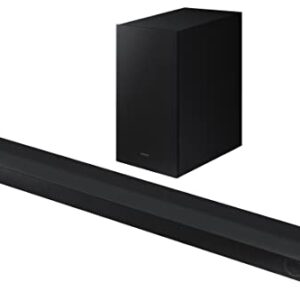 SAMSUNG HW-B650 3.1ch Soundbar w/Dolby 5.1 DTS Virtual:X, Bass Boosted, Built-in Center Speaker, Bluetooth Multi Connection, Voice Enhance & Night Mode, Subwoofer Included, 2022