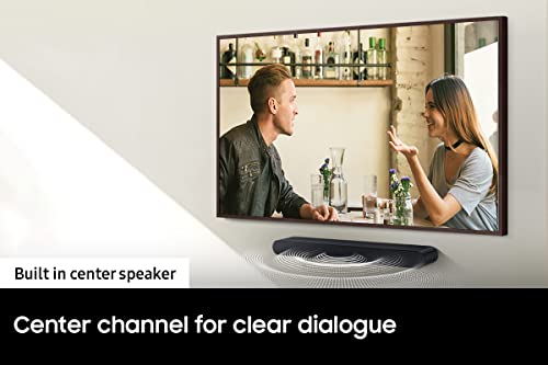 SAMSUNG HW-S50B/ZA 3.0ch All-in-One Soundbar w/Dolby 5.1, DTS Virtual:X, Q Symphony, Built in Center Speaker, Adaptive Sound Lite, Bluetooth Multi Connection, 2022 Black