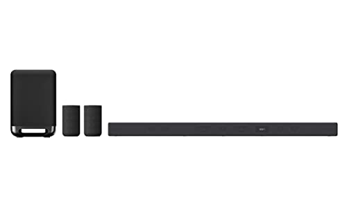 Sony HT-A7000 7.1.2ch 500W Dolby Atmos Sound Bar Surround Sound Home Theater SA-SW5 300W Wireless Subwoofer SA-RS5 Wireless Rear Speakers