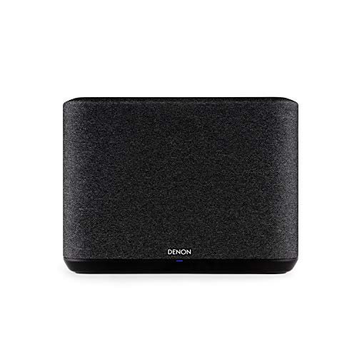 Denon Home 250 Wireless Speaker, HEOS and Alexa Built-in, AirPlay 2, and Bluetooth, Compact Design, Black