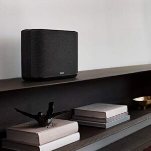 Denon Home 250 Wireless Speaker, HEOS and Alexa Built-in, AirPlay 2, and Bluetooth, Compact Design, Black