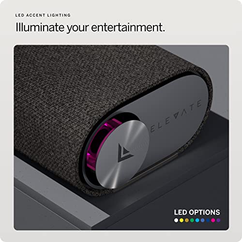 VIZIO M-Series Elevate 5.1.2 Immersive Sound Bar with 13 High-Performance Speakers, Dolby Atmos, DTS:X, Wireless Subwoofer, Adaptive Height Speakers and Alexa Compatibility, M512E-K6, 2023 Model