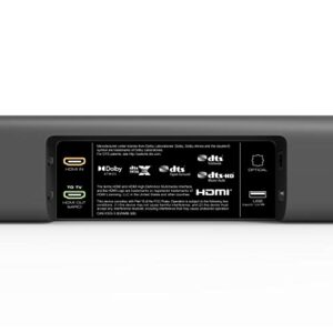 VIZIO M-Series 2.1 Sound Bar with Dolby Atmos and DTS:X, Wireless Subwoofer, M215a-J6