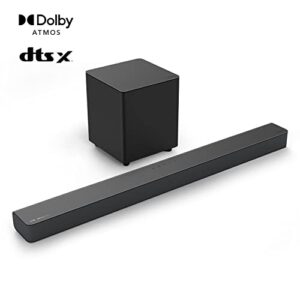 VIZIO M-Series 2.1 Sound Bar with Dolby Atmos and DTS:X, Wireless Subwoofer, M215a-J6