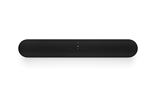 Sonos Beam (Gen 2). The compact smart soundbar for TV, music and more. (Black)