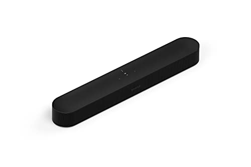 Sonos Beam (Gen 2). The compact smart soundbar for TV, music and more. (Black)