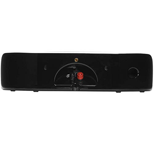 Polk Audio Blackstone TL1 Speaker Center Channel with Time Lens Technology | Compact Size, High Performance, Powerful Bass | Hi-Gloss Blackstone Finish | Create your own Home Entertainment System