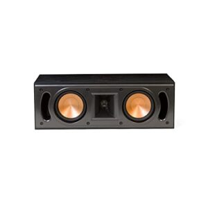 klipsch rc42iibl center speaker black – each