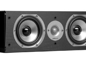 Polk Audio CS10 Center Channel Speaker (Single, Black)