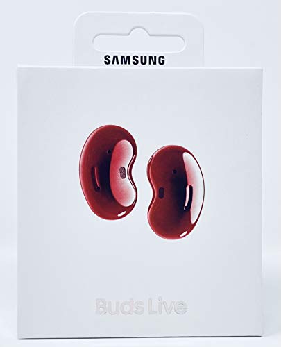 Samsung Galaxy Buds Live, Wireless Earbuds w/Active Noise Cancelling (Mystic Red)