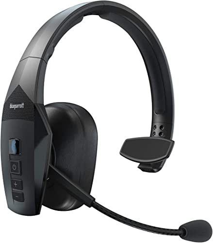 BlueParrott B550-XT Voice-Controlled Bluetooth Headset - with Industry-Leading Noise Cancellation, Tough & Premium Design & Talktime Upto 24 Hours (204165)