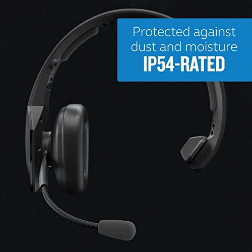 BlueParrott B550-XT Voice-Controlled Bluetooth Headset - with Industry-Leading Noise Cancellation, Tough & Premium Design & Talktime Upto 24 Hours (204165)