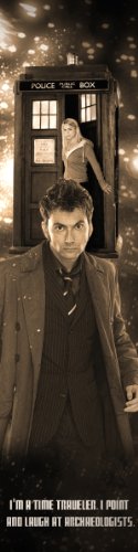 David Tennant Doctor Who Bookograph Metal Bookmark