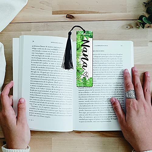 FIVE ELEPHANT Nana Funny Inspirational Bookmark, Funny Reader Gifts, Reading Gifts, Gift for Men and Women, Book Lover Writers Friends