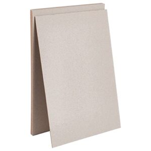 PH PandaHall 11.7 x 8.2” Book Board, 6pcs 79PT Rectangle Binders Board for Book Binding Book Cover Heavy Weight Brown Kraft Cardboard Paper Board for Scrapbooking Picture Frame Backing Invitations