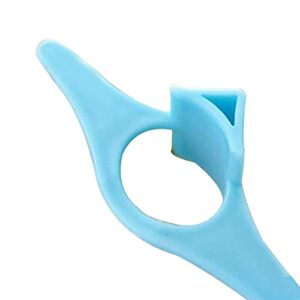 UKD pulabo Multifunction Reusable Plastic Thumb Book Page Holder Bookmark Book Marker Comfortable Reading Toys Blue, Color Like Bule and So On - 1Pc and Beautiful