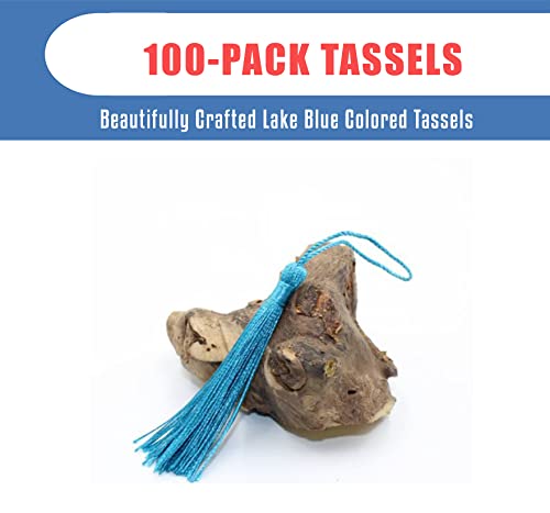 Creanoso Bookmark Tassels (Lake Blue Color)