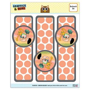 adventure time finn and jake attack friends set of 3 glossy laminated bookmarks