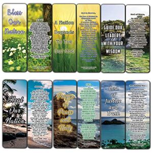 prayers for nations bookmarks (60-pack) – perfect giftaway for sunday school and ministries