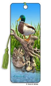 artgame 3d royce bookmark mallards (ducks)