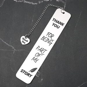 Thank You Teacher Bookmark Gifts Christmas Thanksgiving Gift for Women Men Friends Appreciation Gift for Her Him Teacher Nurse Boss Leader Co-Worker Graduation Gifts for Students Girls Boys