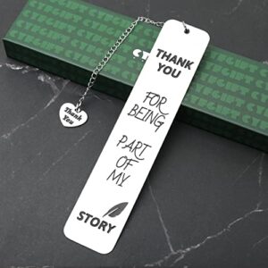 Thank You Teacher Bookmark Gifts Christmas Thanksgiving Gift for Women Men Friends Appreciation Gift for Her Him Teacher Nurse Boss Leader Co-Worker Graduation Gifts for Students Girls Boys