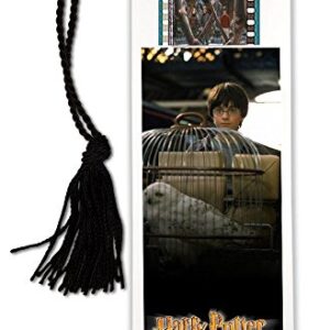 FilmCells Harry Potter (Harry and Hedwig Platform 9 3/4) Bookmark with Tassel and Real 35mm Film Clip