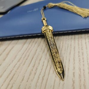 Clemas Bookmark for Book Lovers,Students, Writers, Men Women (Gold)