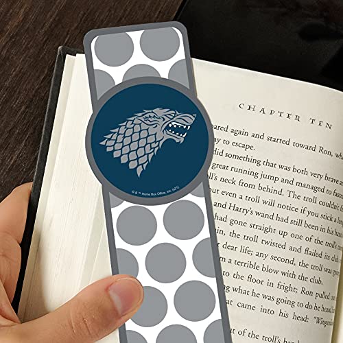 Game of Thrones Stark Sigil Set of 3 Glossy Laminated Bookmarks