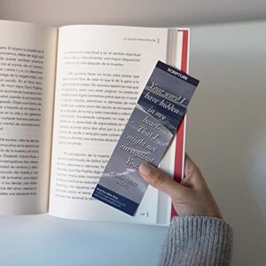 Christian Bookmark with Bible Verse, Pack of 25, Scripture Themed, Your Word I Have Hidden in My Heart, Psalm 119:11