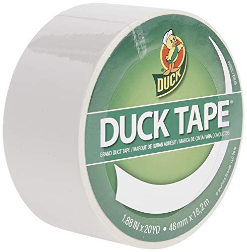 Duck 1265015 1.88" x 20 yd Winking Tape, Single Roll, White