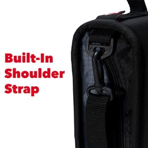 Case-It The Classic Zipper Binder - 2 Inch O-Rings - Multiple Pockets - 800 Sheet Capacity - Comes with Shoulder Strap - Deep Purple D-251