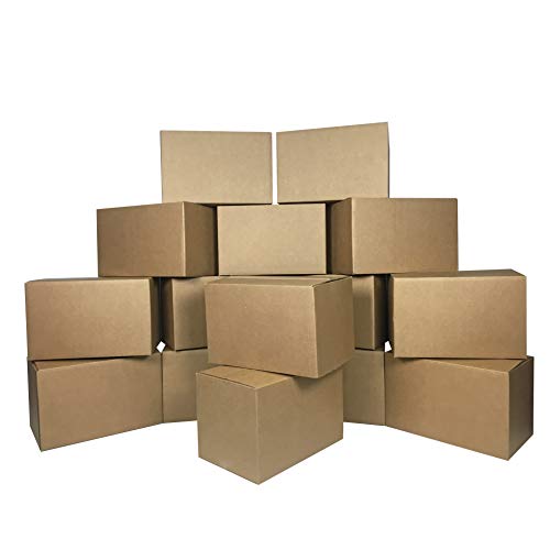 uBoxes Moving Boxes Bundles Small Boxes 16" x 10" x 10" - Pack of 15