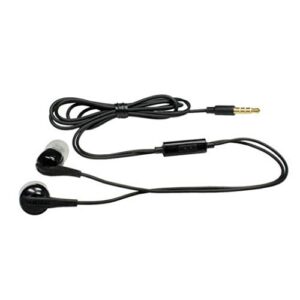 PHONIL Wired Earphones Headphones Handsfree Mic 3.5mm for Nord N200 5G Phone, Headset Earbuds Earpieces Microphone Compatible with OnePlus Nord N200 5G Model Black PH-PH20562U4U-18