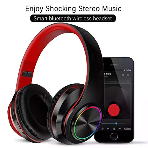 SH-RuiDu Headphone BT Over Ear Headset Noise Canceling Stereo Earphone