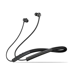 essonio bluetooth headphones wireless earbuds neckband with mic noise cancelling wireless headset 400 hours standby timefor sports (in ear black)