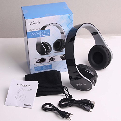 New Beyution@ Over-Ear HiFi Bluetooth Headphones for Samsung Galaxy S4 S3 Note 2 Note 3 and Galaxy Tablet-Best Audio Quality Quick Shipping!