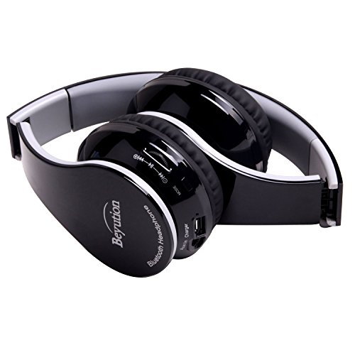 New Beyution@ Over-Ear HiFi Bluetooth Headphones for Samsung Galaxy S4 S3 Note 2 Note 3 and Galaxy Tablet-Best Audio Quality Quick Shipping!