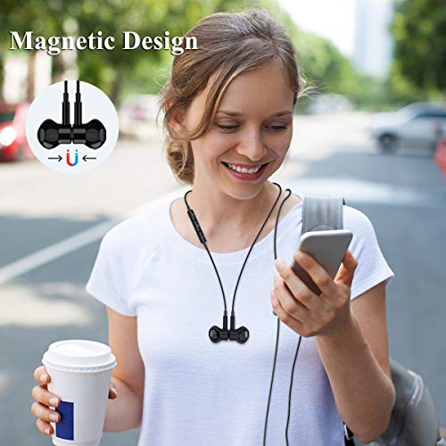 USB C Headphone, WamGra USB C Headphones with Microphone, HiFi Stereo Braided Magnetic USB C Earbuds, Type C Headphone for Google Pixel 4 3 2 XL,MacBook,iPad Pro 2018,OnePlus 6T/7T Pro,Samsung Note 10