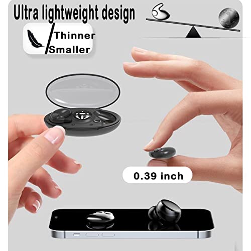 Smallest Sleep Invisible Earbuds For Side Sleepers Sleeping Small Ears Mini Tiny Small Earbuds Hidden For Work Hidden Headphones In Ear Sleeping Earbud Comfortable Wireless Bluetooth Gaming Earbud