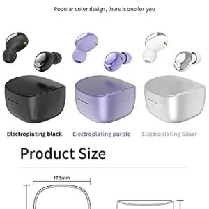 Kenayo Wireless Earbuds Pro 2022 for Android, iOS, Laptop, Tablet with Bluetooth with Charging Case Touch Control Sound with Deep Bass Auto Pairing Headphones for Sports, Travel & Gym (Purple)