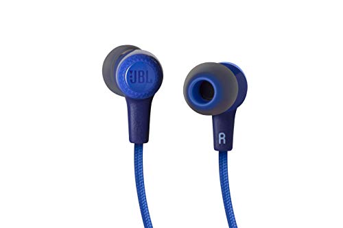 JBL E25BT Portable Wireless Bluetooth In-Ear Headphones - Blue (Renewed)