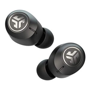 jlab jbuds air anc true wireless bluetooth earbuds | black | active noise canceling | low latency movie mode | dual connect | ip55 sweat resistance | custom 3 eq sound settings (renewed)