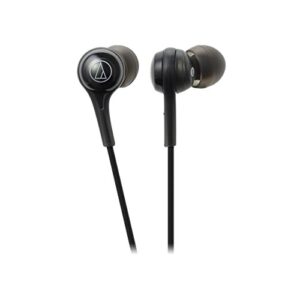 Audio-Technica ATH-CK200BTBK Bluetooth Wireless In-Ear Headphones with In-Line Mic & Control, Black